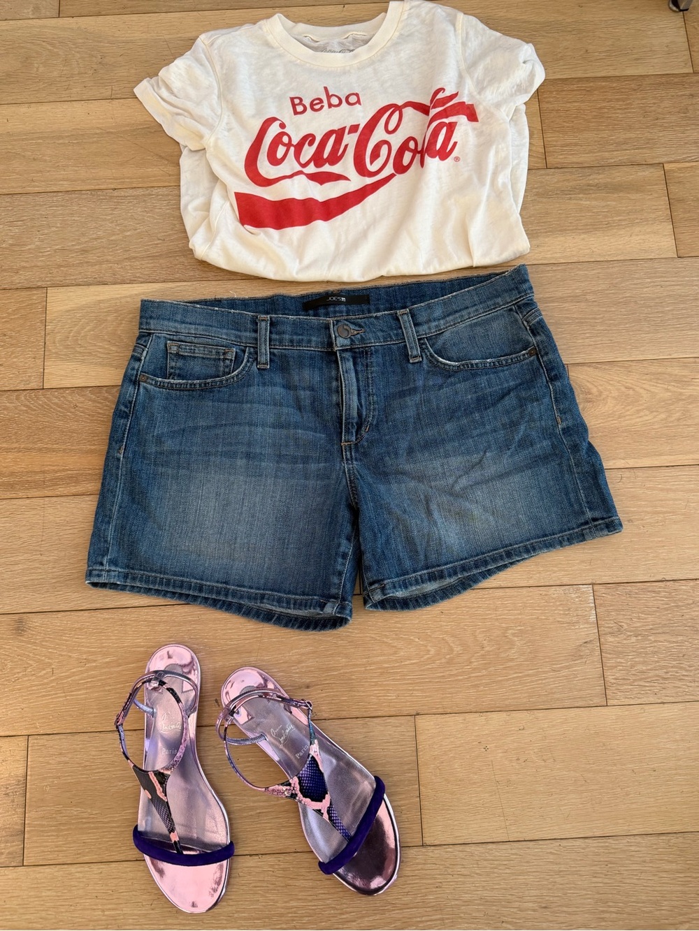 Joe’s Jeans Jean Shorts Size 30.  Dark wash, Relaxed Boyfriend Fit